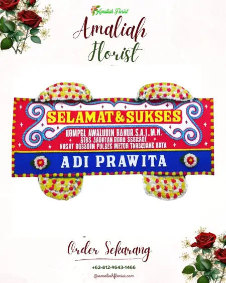 Papan Bunga Ucapan Selamat Cupunagara